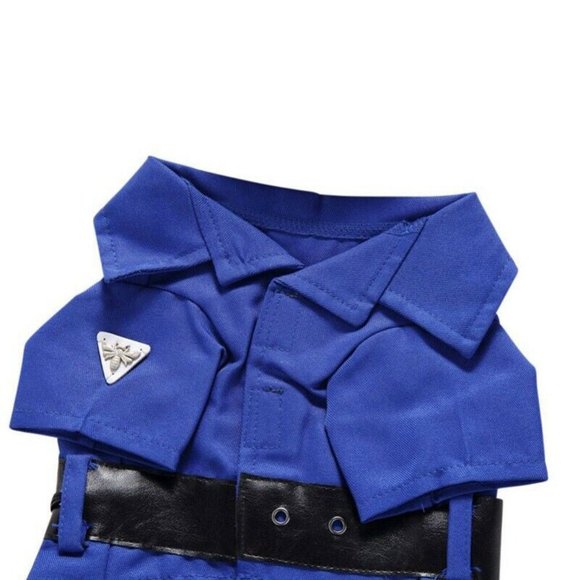 Police Uniform Dress Up Fun Cute Pet Dog Costume Cosplay Halloween Party - Picture 7 of 8